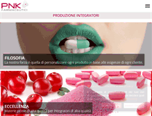 Tablet Screenshot of pnkfarmaceutici.com